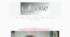 Desktop Screenshot of cathlowe.com